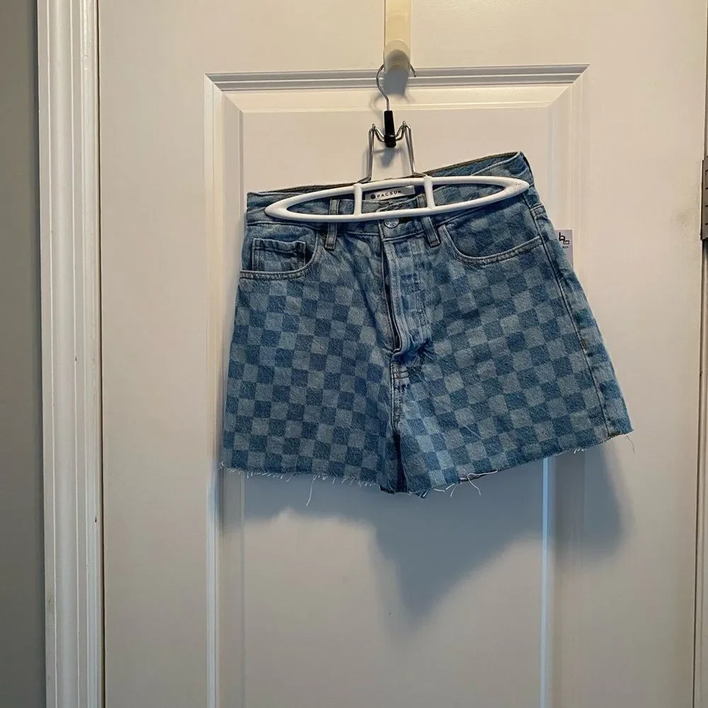 Tilly’s RSQ Checker Shorts